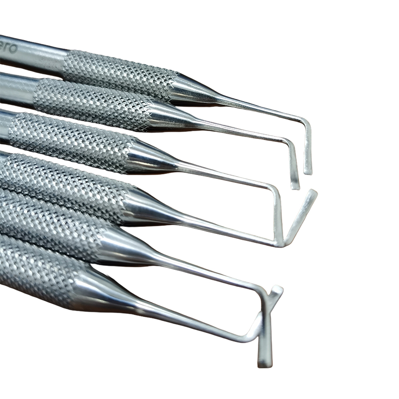 What are the key points of operation when using a dentist tools ejector to extract complex impacted teeth?